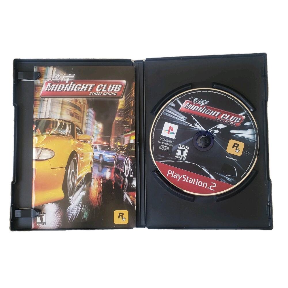 Midnight Club Street Racing PS2 w/ Manual. Very Good - Picture 3 of 6